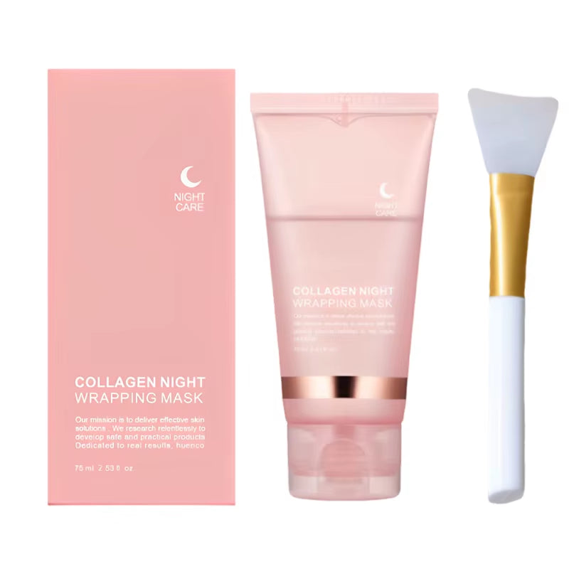 DermaGlow™ 5PC Korean Collagen Peel-Off Mask – Elasticity Boost & Deep Hydration for Radiant, Firm Skin